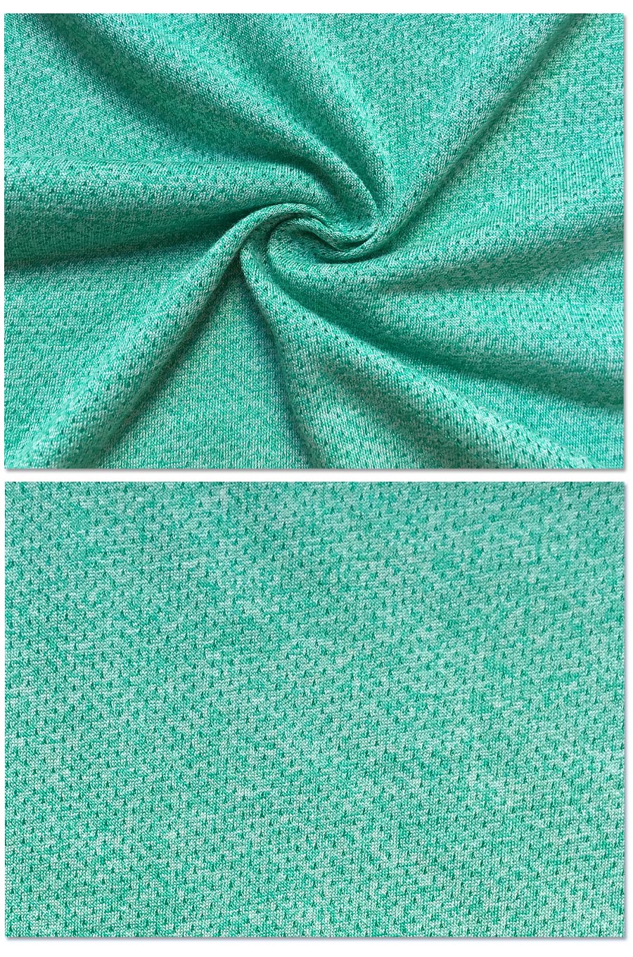  50% Polyester 50% Rayon Knitted TR Birdeye Fabric