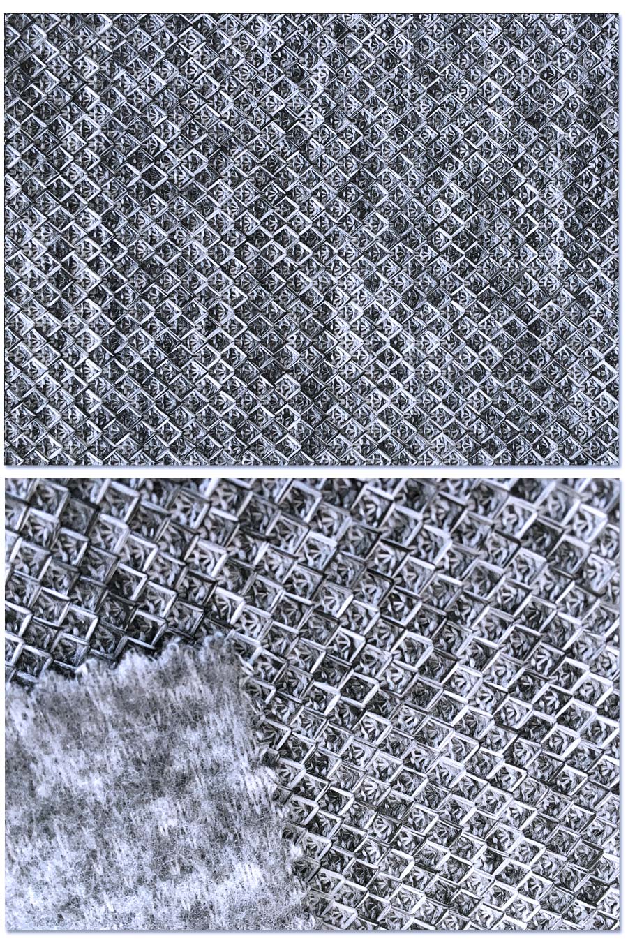 1.8M 200G 100% Polyester Jacquard Squares Pattern Fleece Fabric