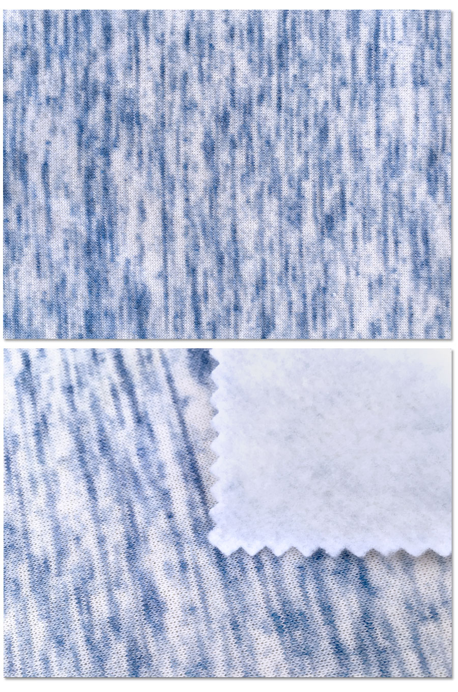 1.8M 280G Polyester Brushed Melange Fleece Fabric