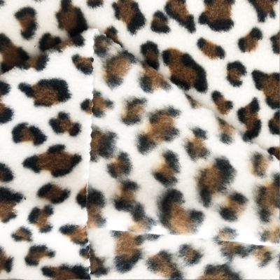 leopard-print,pure polyester,digital printed,two side brushed,one side anti-pilling,jackets,micro fleece jacket,