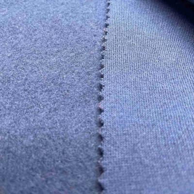 Polyester fleece one side brushed