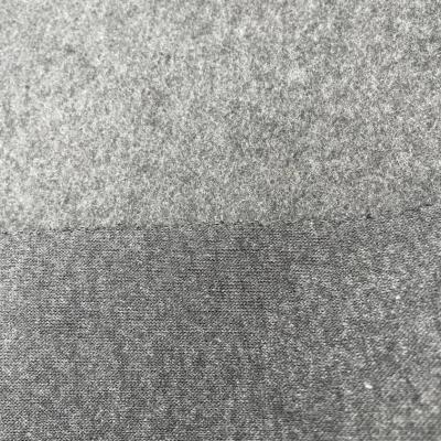Polyester fleece one side brushed