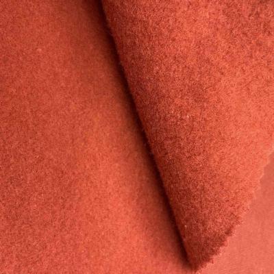 Polyester fleece one side brushed